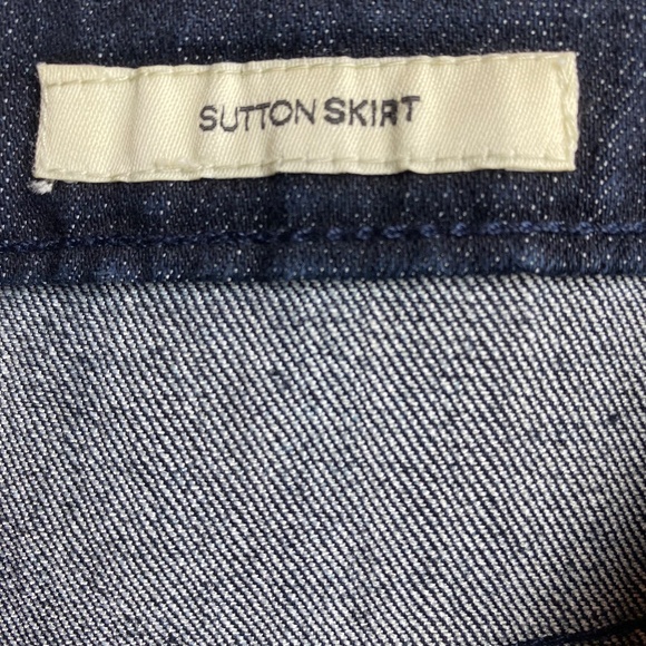 Jones New York Jeans Womenʻs Blue Denim Sutton Skirt Size 14 - Picture 4 of 8